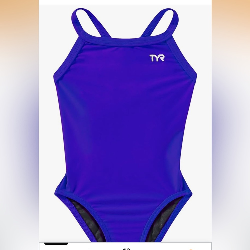 🚘TYR Kids Swim One Piece - Bold Blue